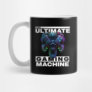 Gamer's Cybernetic Skull Mug